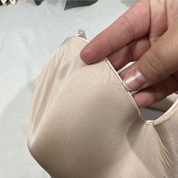 NWT $74 Chantelle Intimates [ 38DD US ] Invisible Demi T-Shirt Bra‎ Nude - Picture 4 of 11